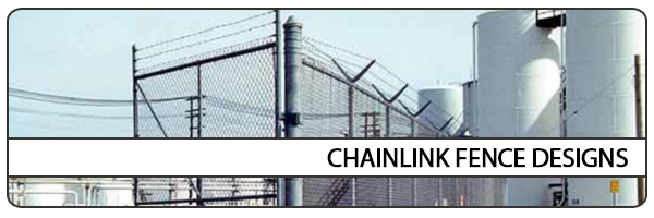 chainlink fence designs
