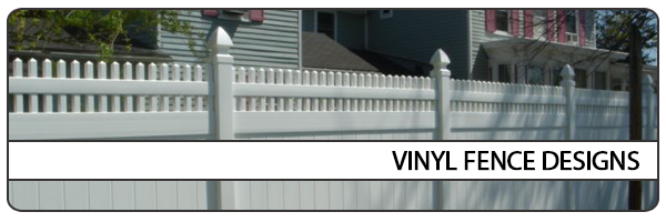 vinyl fence designs