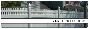 vinyl fence designs