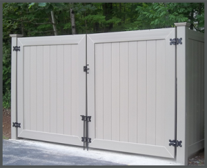 custome dumpster enclosure ny