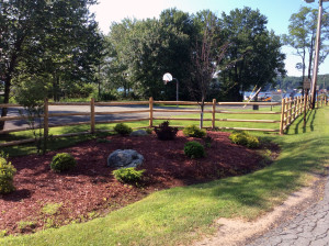 Cedar Splir Rail Fence