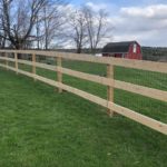 3-Board Paddock fence