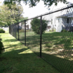 Black Chainlink fence